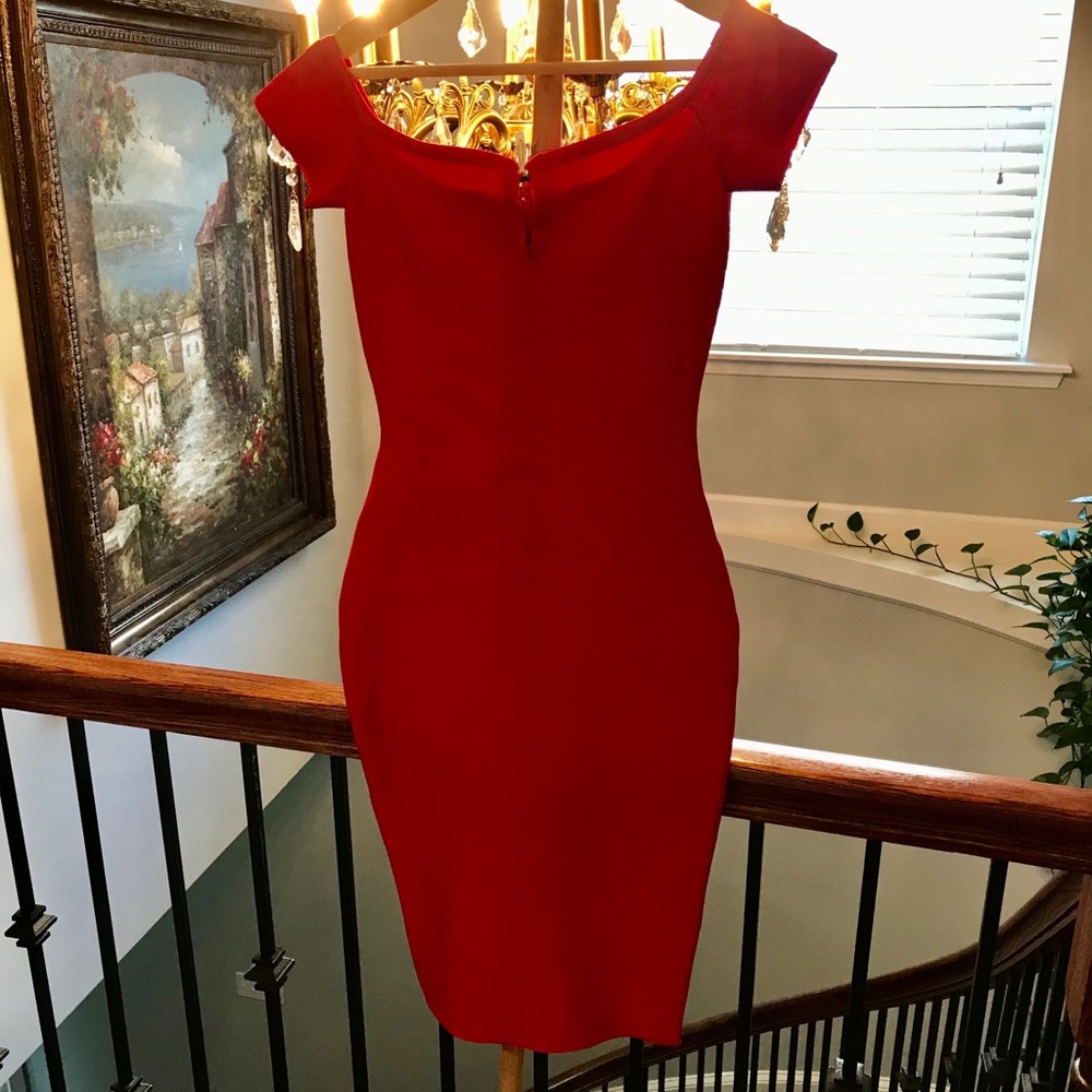 Custom Made Sexy Red Dress